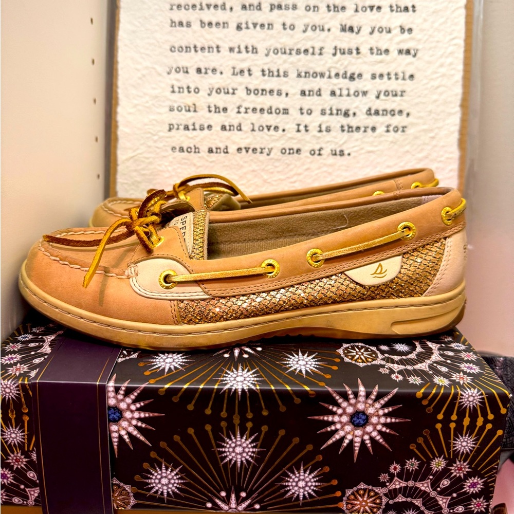 SPERRY TOP-SIDER gold
